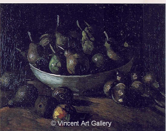 JH 926 - Still Life with an Earthen Bowl and Pears